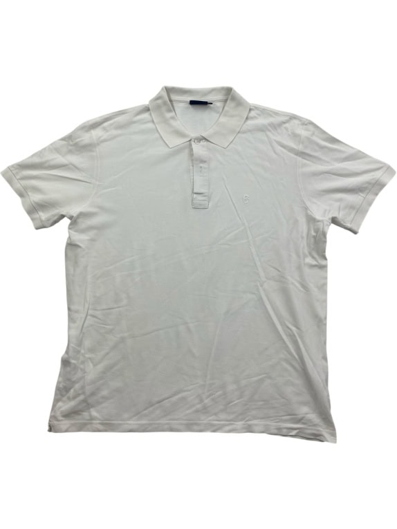 Conte of Florence Polo Μπλούζα Classic Κεντημένο Λογότυπο Λευκή Ανδρική XL