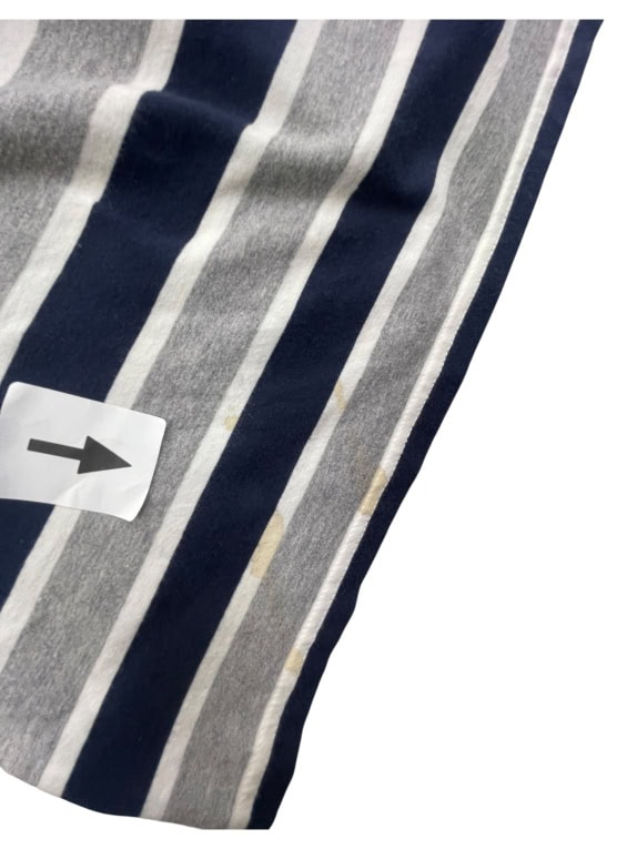 CONTE OF FLORENCE POLO SHIRT ΡΙΓΕ LOGO ΜΠΛΕ/ΓΚΡΙ ΑΝΔΡΙΚΟ XXXL