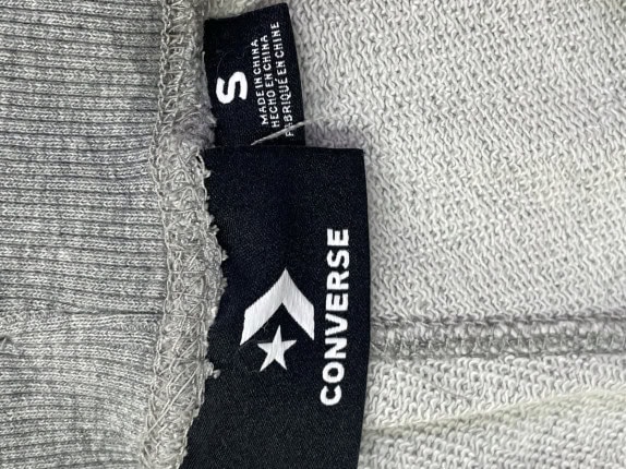 CONVERSE JOGGER PANTS MINIMAL GREY ΑΝΤΡΙΚΟ PRE OWNED S
