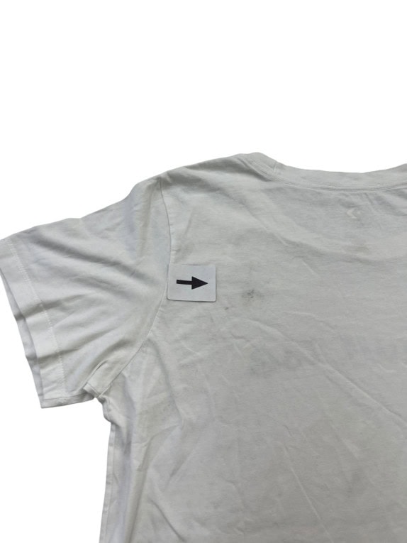 CONVERSE T SHIRT SPELL OUT ΛΕΥΚΟ ΓΥΝΑΙΚΕΙΟ PRE OWNED M
