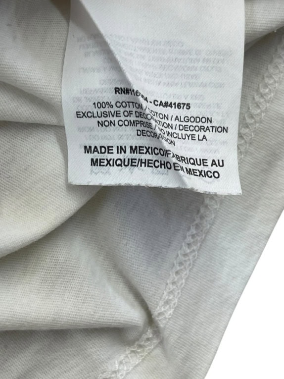 CONVERSE T SHIRT SPELL OUT ΛΕΥΚΟ ΓΥΝΑΙΚΕΙΟ PRE OWNED M