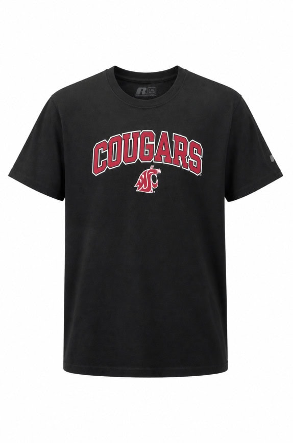 COUGARS GRAPHIC TEE NERO UOMO PRE OWNED M