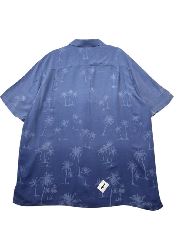 CRAFT AND BARROW SHIRT TROPICAL BLUE MEN PRE OWNED L
