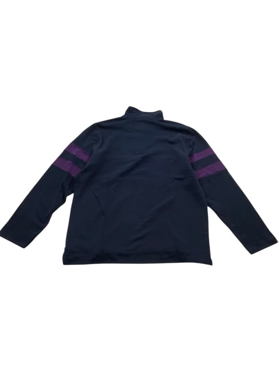 Crew Clothing Company Μπλούζα Rugby Casual Logo Μπλε Μωβ Ανδρική XXL