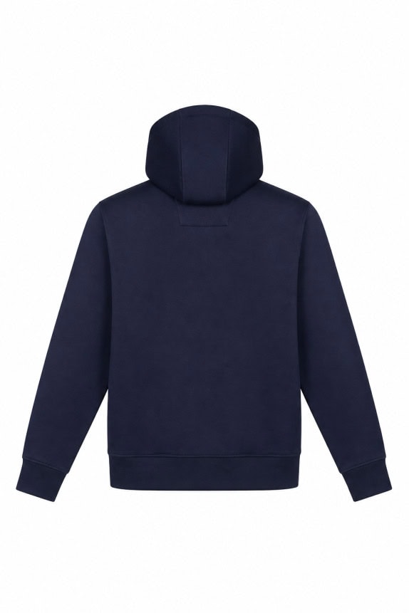 CREW CLOTHING COMPANY ZIP HOODIE MINIMAL NAVY ΑΝΤΡΙΚΟ PRE OWNED M