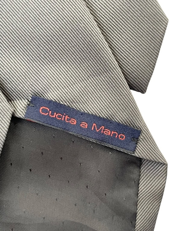 CUCITA A MANO ΓΡΑΒΑΤΑ MINIMAL ΜΑΥΡΗ ΑΝΤΡΙΚΟ PRE OWNED