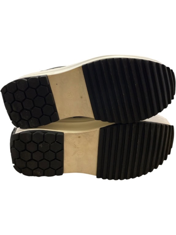 CULT SNEAKERS PLATFORM NERE DONNA PRE OWNED EU 39
