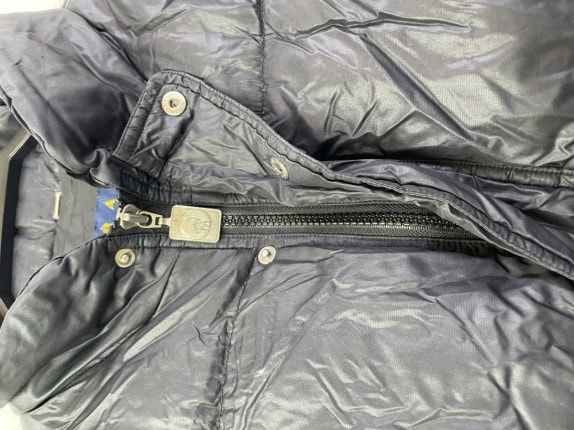 1980s CIESSE PIUMINI PUFFER ΜΠΟΥΦΑΝ ΚΕΝΤΗΜΕΝΟ ΜΑΥΡΟ ΑΝΤΡΙΚΟ PRE OWNED L