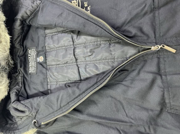 2000S DAKOTA HOODED JACKET STREETWEAR BLACK MEN PRE OWNED XL