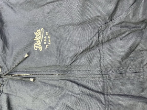 2000S DAKOTA HOODED JACKET STREETWEAR BLACK MEN PRE OWNED XL