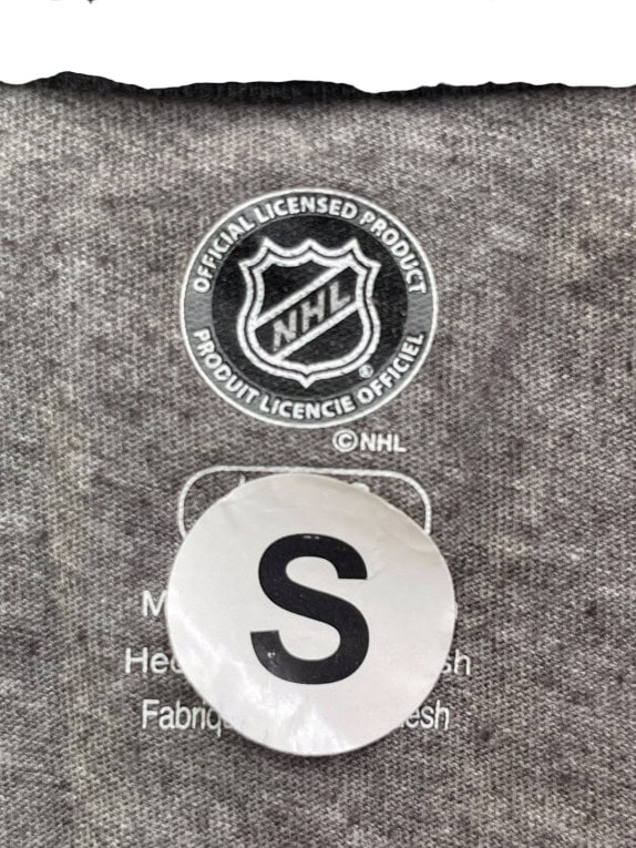 DALLAS STARS ΓΚΡΙ ΚΑΙ ΜΑΥΡΟ RAGLAN GRAPHIC TEE ΓΥΝΑΙΚΕΙΟ PRE OWNED S