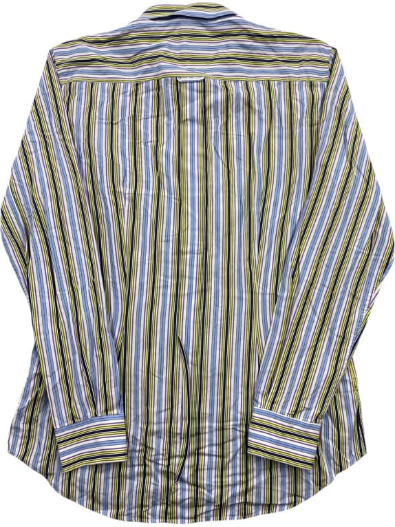 D&G CAMICIA A RIGHE MULTICOLORE DA UOMO L