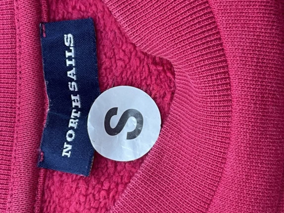 NORTH SAILS  FELPA GIROCOLLO MINIMAL FUXIA DONNA PRE OWNED S
