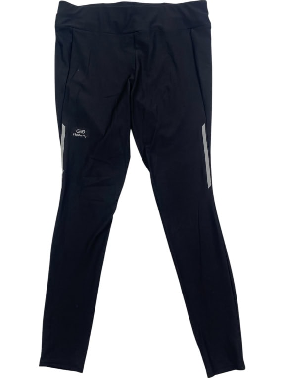 DECATHLON KALENJI Running Tights ATHLETIC Logo Black Men’s L