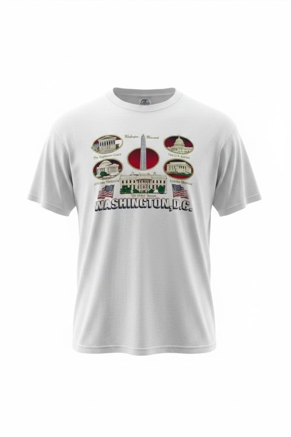 DELTA PRO WEIGHT GRAPHIC TEE OFF WHITE UNISEX PRE OWNED XL
