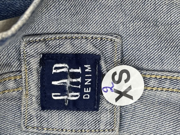 DEMI M SALOPETTE DENIM VINTAGE WASHED ΜΠΛΕ ΓΥΝΑΙΚΕΙΟ PRE OWNED XS