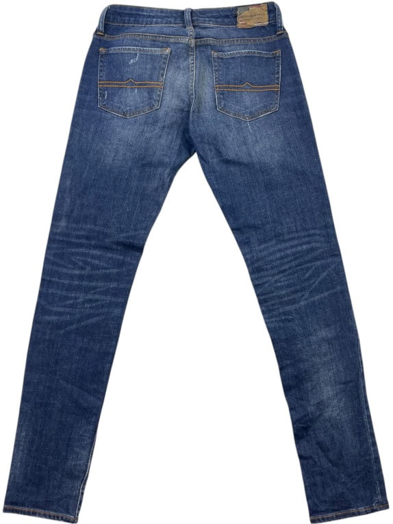 DENIM SUPPLY RALPH LAUREN JEANS WASHED BLUE MENS PRE OWNED XS