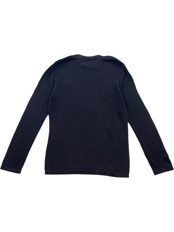 DENIM TOM TAILOR MAGLIONE IN MAGLIA MINIMAL BLU NAVY UOMO PRE OWNED L