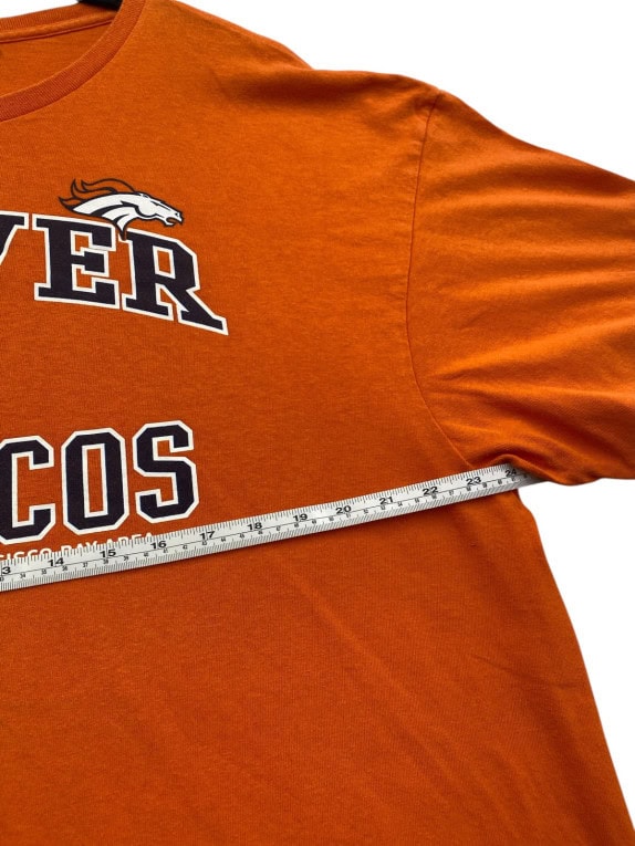 DENVER BRONCOS GRAPHIC TEE ARANCIONE UOMO PRE OWNED XXL