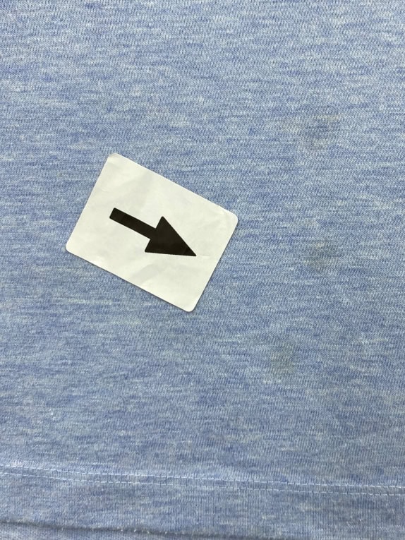 DESIGUAL Polo con colletto in denim e logo blu da uomo XL