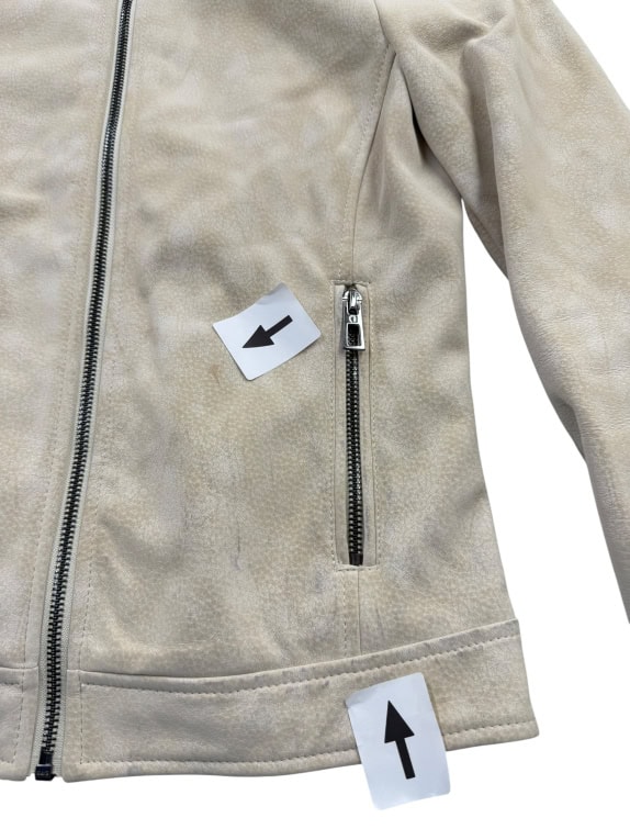 DESIGUAL ΖΑΚΕΤΑ SUEDE LOOK BIKER MΠΕΖ ΓΥΝΑΙΚΕΙΑ S