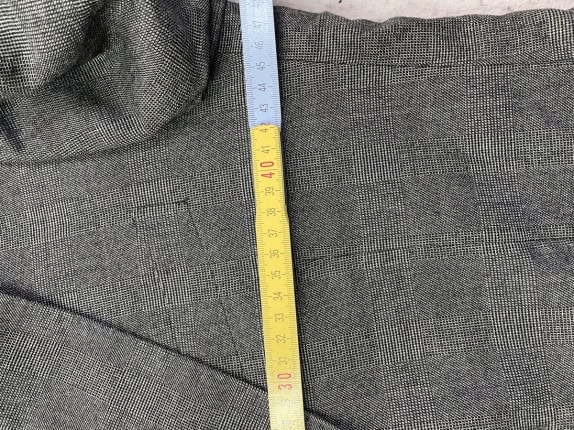 80s DESIREE ΣΑΚΑΚΙ BLAZER ΜΙΝΙΜΑΛ ΓΚΡΙ ΑΝΤΡΙΚΟ PRE OWNED S