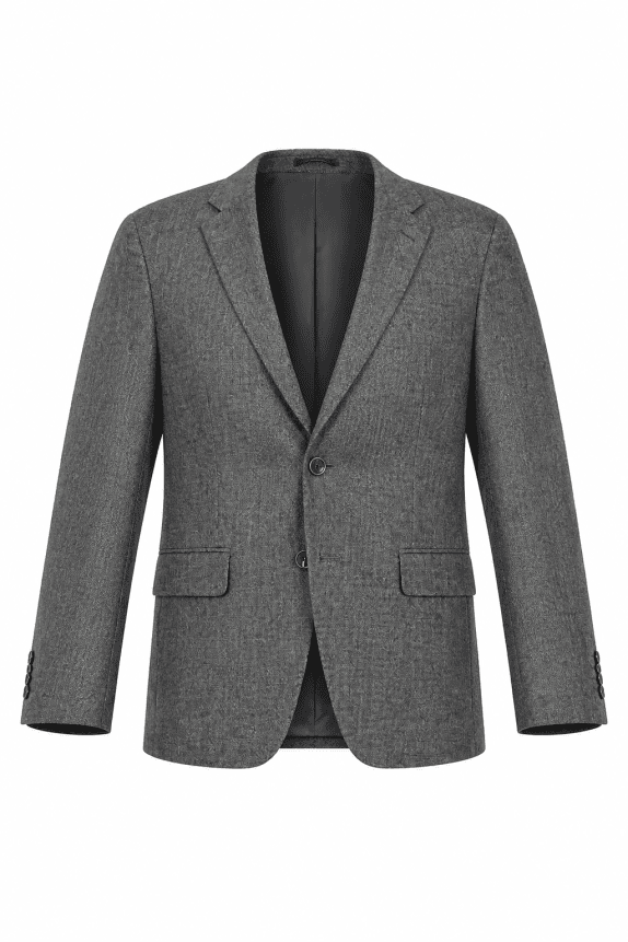 80s DESIREE ΣΑΚΑΚΙ BLAZER ΜΙΝΙΜΑΛ ΓΚΡΙ ΑΝΤΡΙΚΟ PRE OWNED S