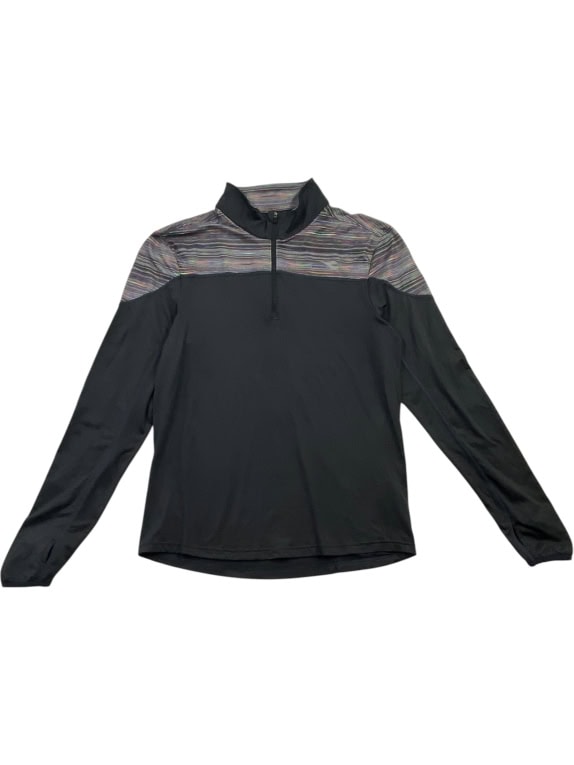 DIADORA Αθλητικό Top 1/4 Zip Sport Πολύχρωμο-Μαύρο Γυναικείο M