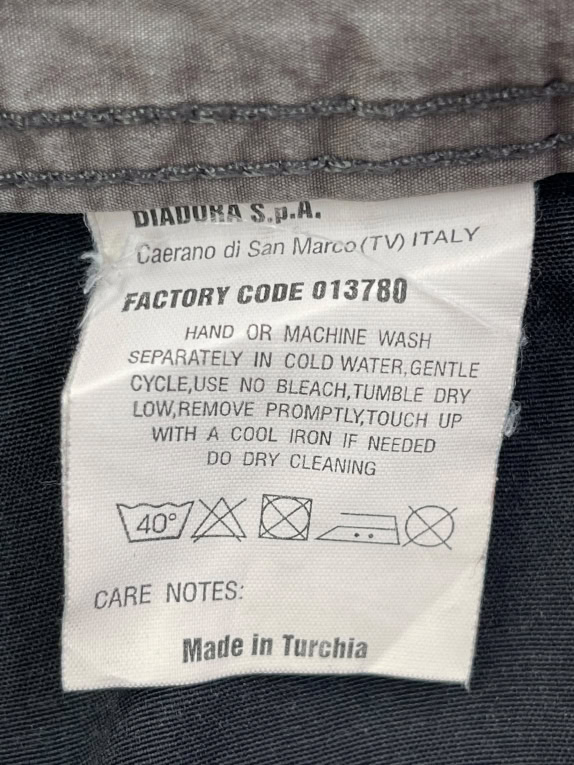 DIADORA CARGO ΣΟΡΤΣ STREETWEAR ΓΚΡΙ UNISEX S