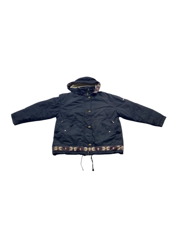 Diadora Μπουφάν Jacket Vintage Logo Μαύρο Unisex M