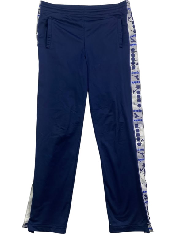 Diadora Παντελόνι Φόρμας Trackpants VINTAGE Logo Tape Μπλε Unisex UK 32