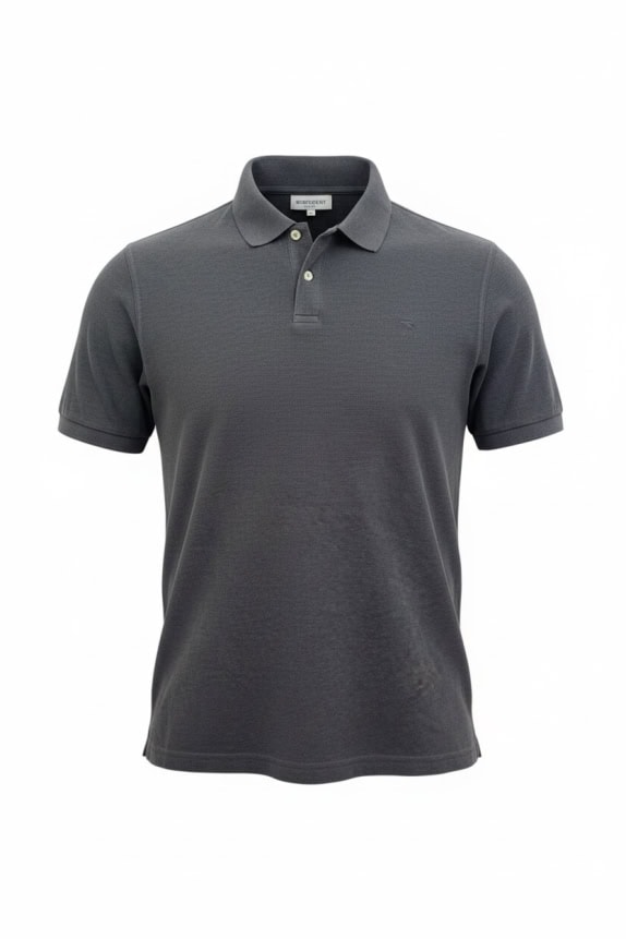 DIADORA Polo Μπλούζα Casual Μικρό Λογότυπο Γκρι Ανδρικό L