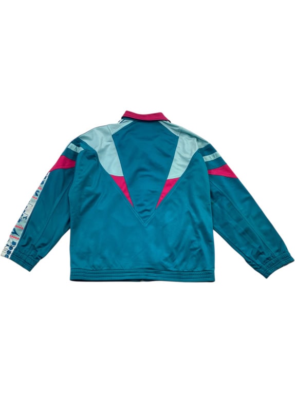 DIADORA ΣΕΤ ΦΟΡΜΑΣ VINTAGE ΜΕ ΚΕΝΤΗΤΟ ΛΟΓΟΤΥΠΟ ΤΥΡΚΟΥΑΖ / MAGENTA UNISEX L