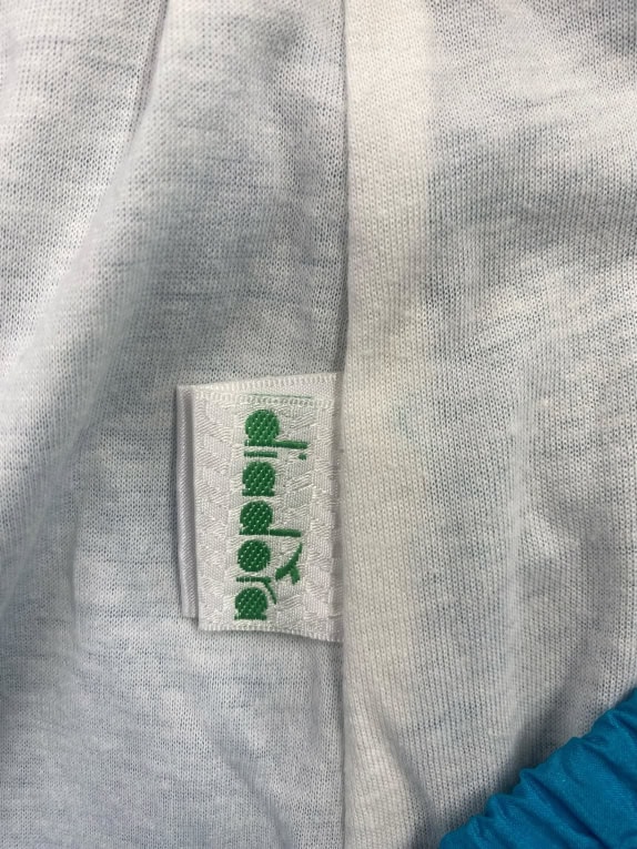 Diadora Vintage Σετ Φόρμας με Λογότυπο Μπλε/Μαύρο Unisex M