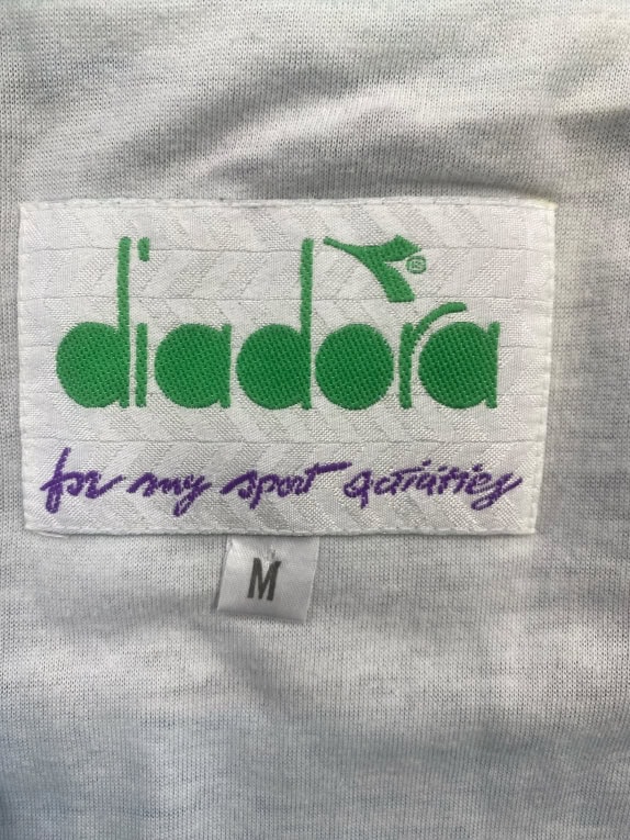 Diadora Vintage Σετ Φόρμας με Λογότυπο Μπλε/Μαύρο Unisex M