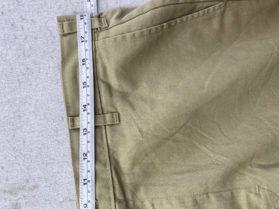 DICKIES BERMUDA SHORTS WORKWEAR KHAKI ΑΝΤΡΙΚΟ PRE OWNED L