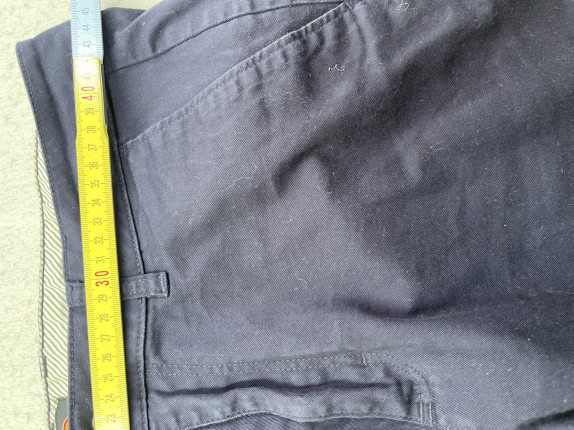 DICKIES BERMUDA SHORTS WORKWEAR NAVY UOMO PRE OWNED L