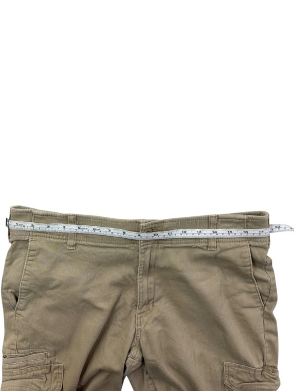 DICKIES CARGO PANTS WORKWEAR OLIVE MENS PRE OWNED L