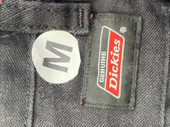 DICKIES CARGO PANTS UTILITY ΜΑΥΡΟ ΑΝΤΡΙΚΟ PRE OWNED M