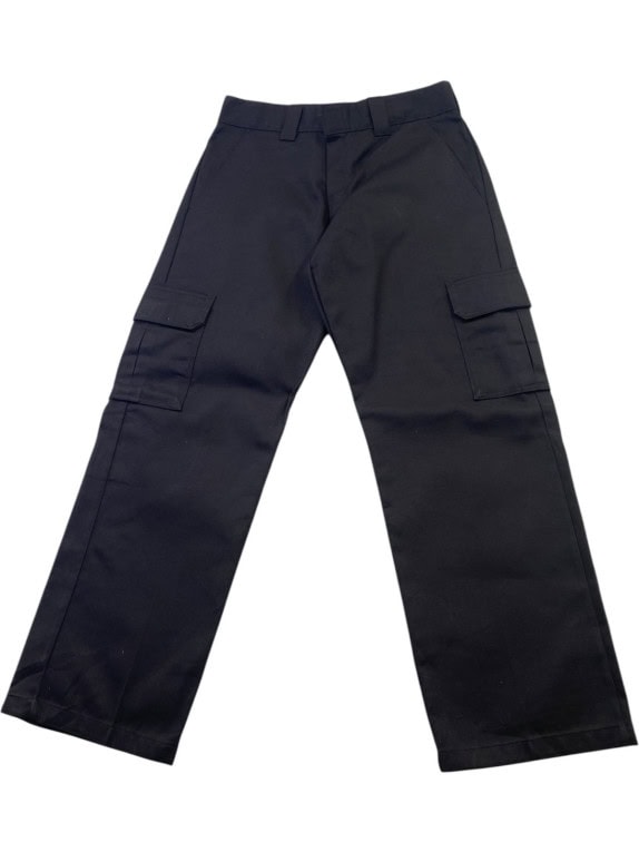 DICKIES CARGO PANTS WORKWEAR BLACK ΑΝΤΡΙΚΟ PRE OWNED M