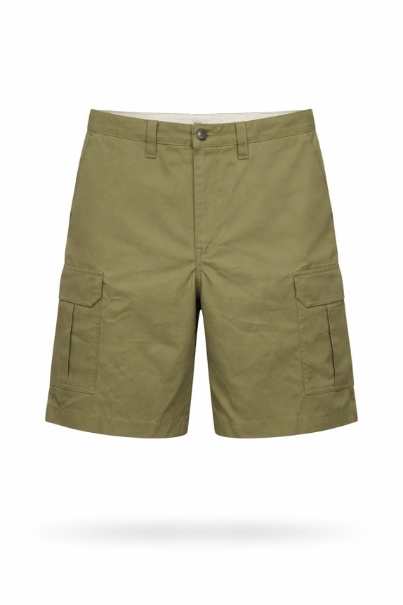 DICKIES CARGO SHORTS WORKWEAR OLIVE ΑΝΤΡΙΚΟ PRE OWNED L