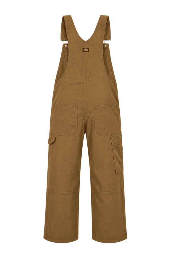 DICKIES SALOPETTE WORKWEAR MARRONE UNISEX PRE OWNED XL