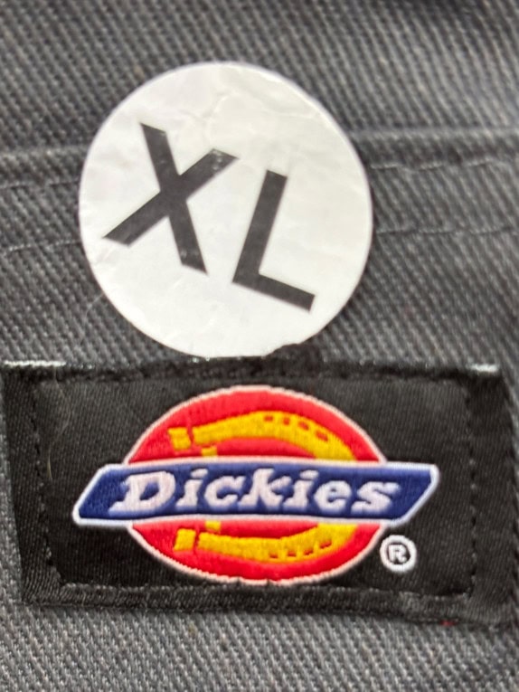 DICKIES CARPENTER PANTS WORKWEAR CHARCOAL MENS PRE OWNED XL