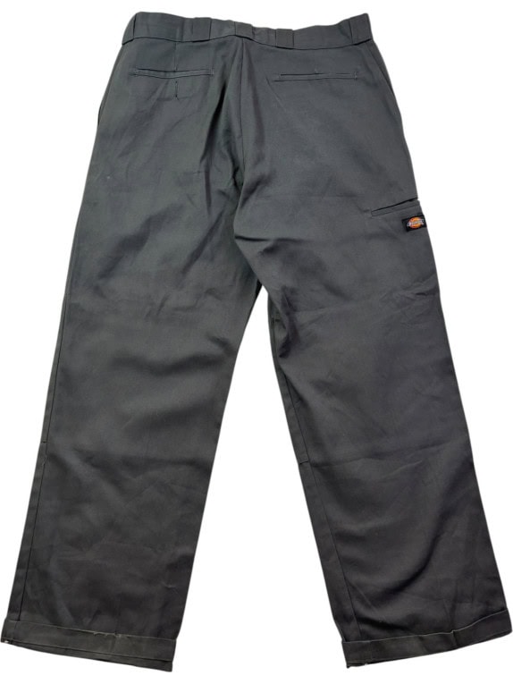 DICKIES CARPENTER PANTS WORKWEAR CHARCOAL MENS PRE OWNED XL