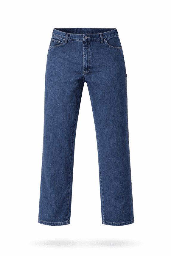DICKIES CARPENTER PANTS WORKWEAR BLUE MEN PRE OWNED 3XL