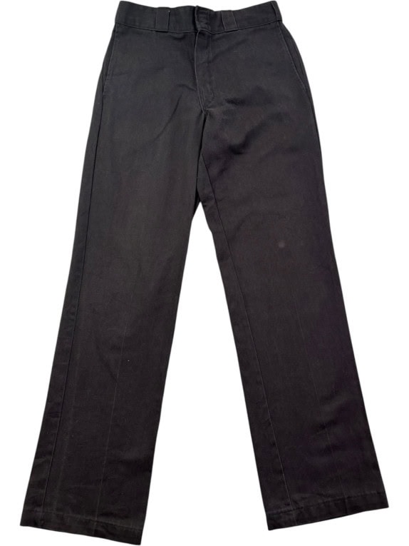 DICKIES CARPENTER PANTS WORKWEAR ΜΑΥΡΟ ΑΝΤΡΙΚΟ PRE OWNED S