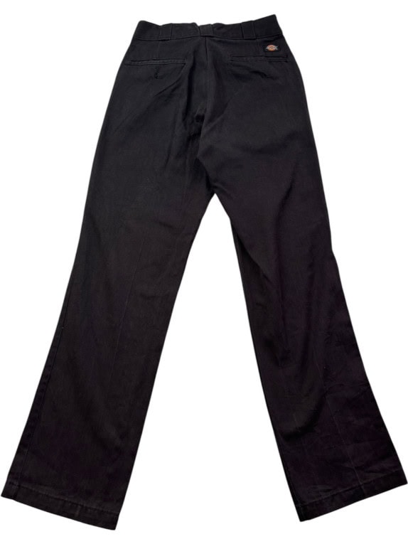 DICKIES CARPENTER PANTS WORKWEAR ΜΑΥΡΟ ΑΝΤΡΙΚΟ PRE OWNED S