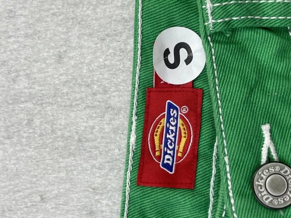 DICKIES CARPENTER SHORTS UTILITY ΠΡΑΣΙΝΟ ΓΥΝΑΙΚΕΙΟ PRE OWNED S
