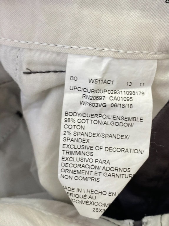 DICKIES CHINO ΠΑΝΤΕΛΟΝΙ WORKWEAR CHARCOAL ΓΥΝΑΙΚΕΙΟ PRE OWNED XS