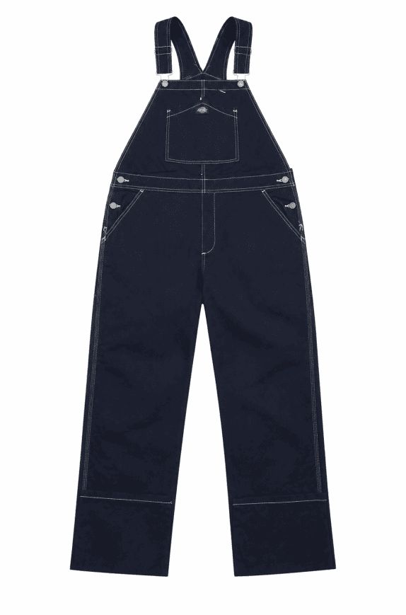 DICKIES DUNGAREE CLASSIC ΜΑΥΡΟ UNISEX PRE OWNED XXL